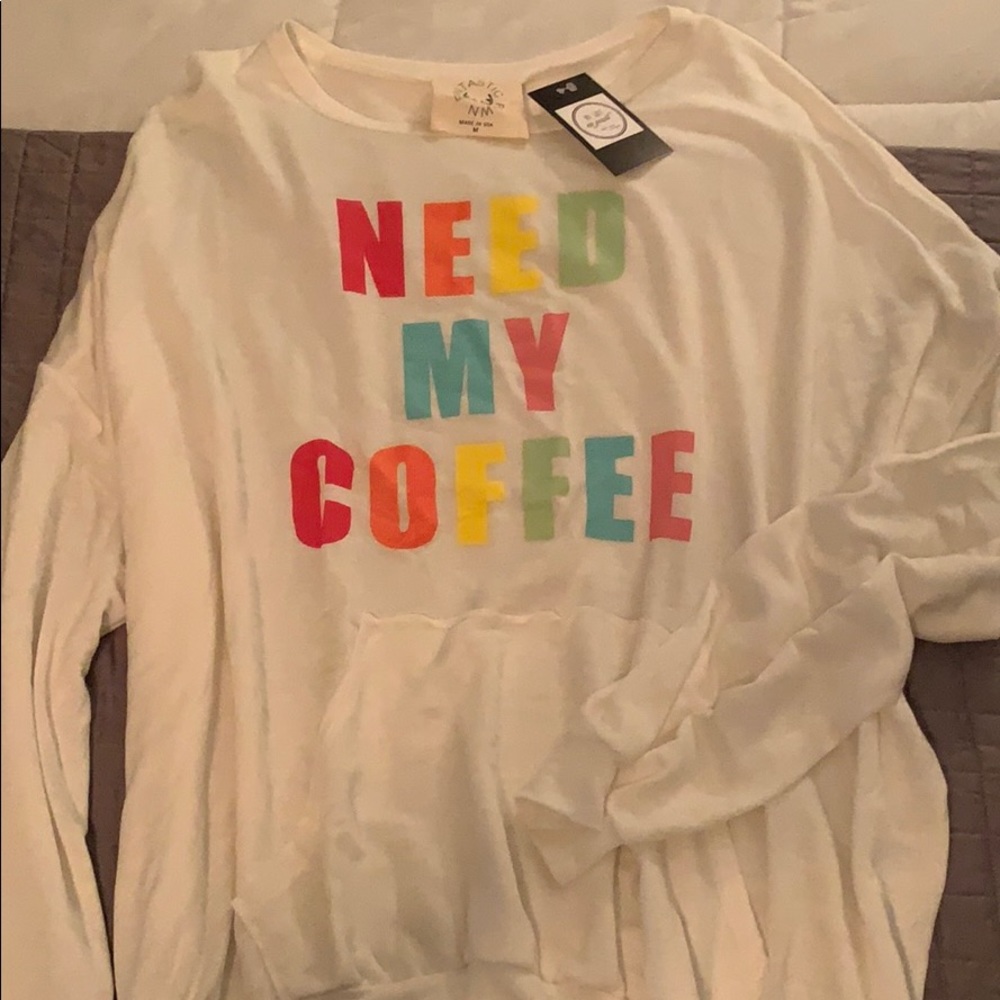 Graphic long sleeve tee